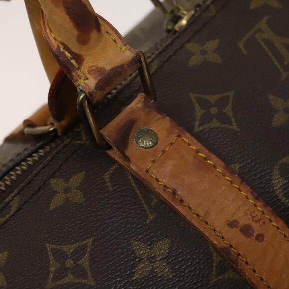 LOUIS VUITTON Monogram Keepall 55 Boston Bag M41424 - Picture 14 of 16